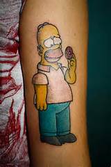 homer simpson tattoos. Meu Homer Simpson! Tattoo por