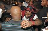 Thanks mate ... Lil Wayne hugs his pal WENN Got Money ... Lil Wayne ...