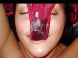... .comlove how happy she looks with the cum soaked panties in her mouth