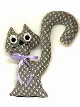 Cat doll Kitty Gray with Purple Pussycat stuffed by shusha64, $25.00 ...