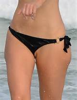 ... Menounos Bikini Candids Pussy-Slip Wardrobe Malfunction In Miami Beach
