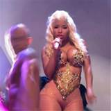Nicki Minaj busting out 150x150 Nicki Minaj Shows Her Crazy Voluptuous ...