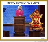 Betty White Interviews Mitt Romney's Throne/Chair Meme