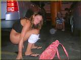 drunk girls naked public nudity bottomless shaved pussy