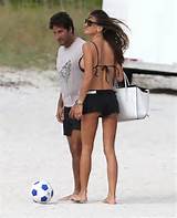 Claudia Galanti Bikini Pussy Lip Slip Candids On A Beach In Miami