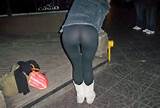 ... yoga pants photos - Argentinian girl shows nice ass through yoga pants