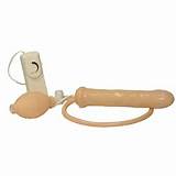 Inflatable vibrating Small Dildo for Anal sex preparation