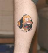 Great White Snark: It Got Worse: Zombie Homer Tattoo [Geeky Tattoo]