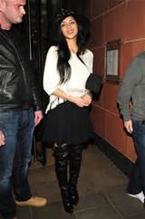 Nicole Scherzinger, lead singer of the Pussycat Dolls, leaves C London ...