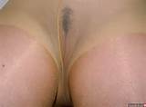 Pussy Behind Pantyhose Close-Up Nude Female Photo