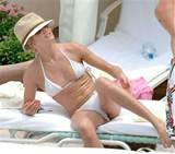 Cameltoe Diaz, (I mean) Cameron Diaz White See Through Bikini Pics