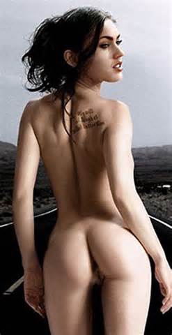 Megan Fox Nude Showing Ass | Celebrity Nudes
