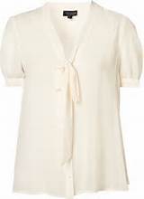 Topshop Short Sleeve Pussy Bow Blouse - 7 Pieces for a Professional ...