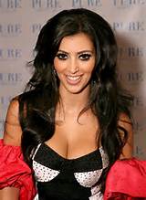 Kim Kardashian Kim at Pussycat Dolls show