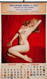 pussylequeer:Marilyn Monroeâ€™s nude pin up calender, photographed by ...