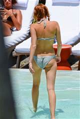 Miley Cyrusâ€™s Bathing Suit Almost Makes Her Ass Cheeks Fall Out!