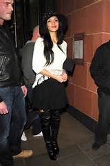 Nicole Scherzinger, lead singer of the Pussycat Dolls, leaves C London ...