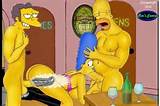 in_pussy cum_inside cumshot doggy_position homer_simpson marge_simpson ...