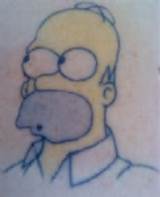 Homer Simpson Pussy Tattoo Salvation Laced Nude and Porn Pictures