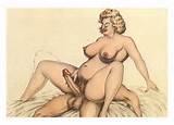 ... hairy pussy mature porn pics show vintage cartoon cartoons curvaceous