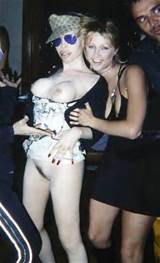 paris hilton helping a girl to flash her boobs and hairy pussy