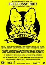 my sydney riot are getting behind free pussy riot and so should you