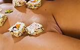 asa akira naked japanese sushi pussy