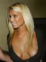 Jessica Simpson showing her hard nipples