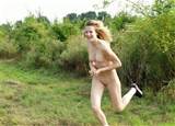 , running naked, the nude mile, naked outside, shaved pussy, running ...