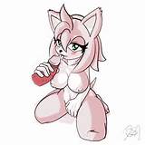 amy_rose blush breasts cock cum desa_(artist) fellatio female green ...