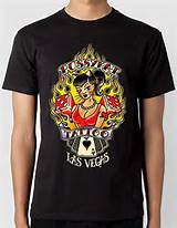 Pussykat Tattoo Las Vegas T-Shirt