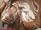 stripes chocolate covered tits boobs wam fetish messy food