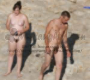 Young nudist couple showing boy's tiny small uncut hairy cock and girl ...