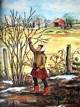 Illustration by Tasha Tudor for the poem, 