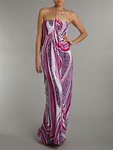 Pussycat Pussycat Patterned Maxi Dress in Purple - Lyst