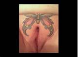 Pussy Tattoo Butterfly 029