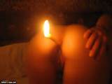 Hundred Flaming Candles Inside Her Pussy