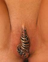 ... , but eleven rings closing the pussy equals a chastity piercing