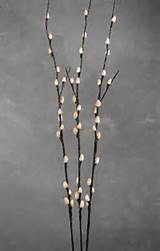 Lighted LED Pussy Willow Branch Lights