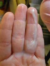 girl showing and tasting her pussy goo
