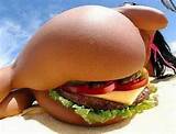 Now that's a juicy ass burger