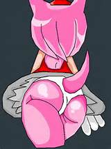 amy_rose ass bubble_butt gloves hairband panties pink_hair sega sexy ...