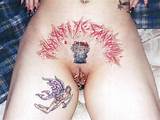 pussy tattoo pubic pubic tattoo tattooed pubic cunt tattoo cunt cunt ...