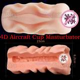 4D Fake Pussy Vagina Masturbation Cup Male Masturbators Sex toys ...