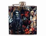 Liquor Hip Flask Stainless Steel Rob Zombie 6 oz (F-47). $16.59, via ...