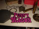 Pussy Wagon Keychain.