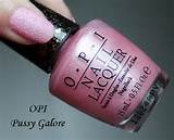 OPI Pussy Galore Bond Girls Collection