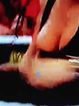 Celeste Bonin aka Kaitlyn Nip Slip on WWE Raw of the Day