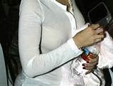 christina aguilera braless and exposin nip ring through top