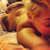 miley cyrus nude bare ass showing off her new tattoo